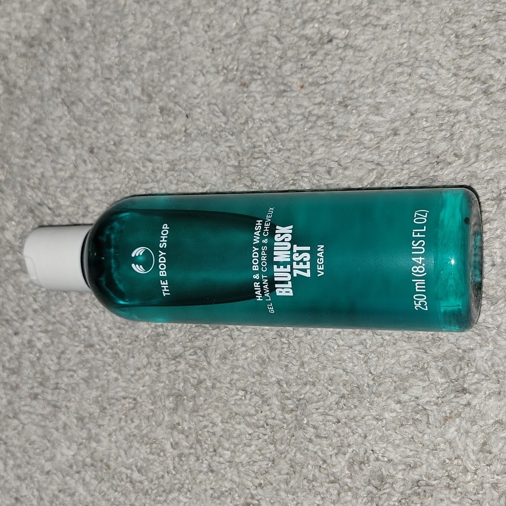 Blue Musk Zest Hair and Body Wsh